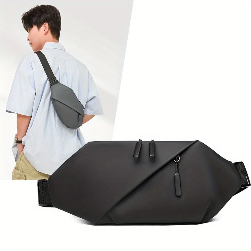 1pcs Crossbody Shoulder Bag PU Waterproof Chest Bag Men's Casual Sling Bag Outdoor Fanny Pack
1pcs Crossbody Shoulder Bag PU Waterproof Chest Bag Men's Casual Sling Bag Outdoor Fanny Pack