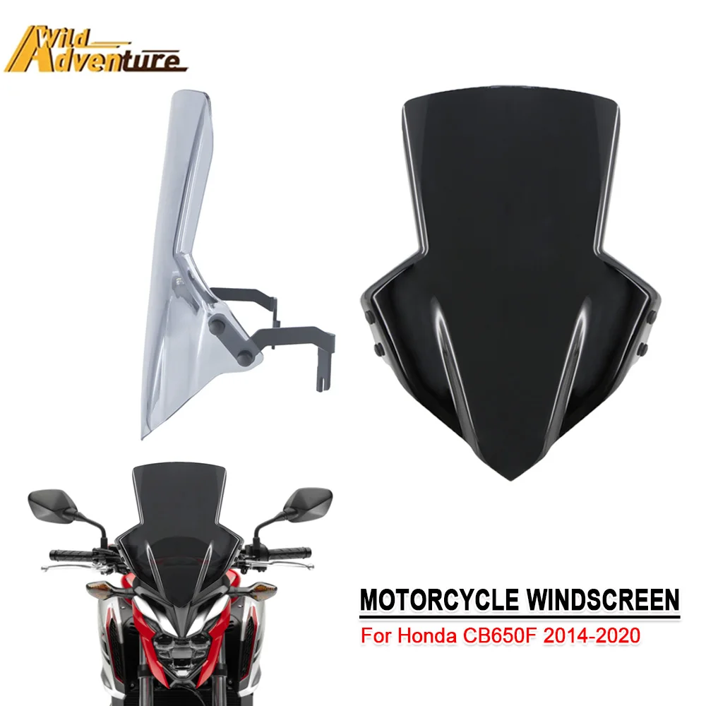 CB650F Motorcycle Accessories For Honda CB650F CB 650 F 2014-2019 2020 WindScreen Windshield Viser VIsor Double Bubble Screen
CB650F Motorcycle Accessories For Honda CB650F CB 650 F 2014-2019 2020 WindScreen Windshield Viser VIsor Double Bubble Screen