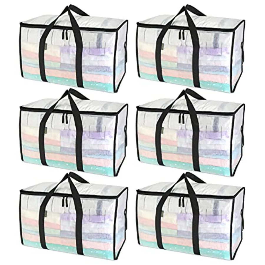 Oversized Moving Bags with Reinforced Handles, Heavy-Duty Storage Tote for Clothes, Moving Supplies
Oversized Moving Bags with Reinforced Handles, Heavy-Duty Storage Tote for Clothes, Moving Supplies