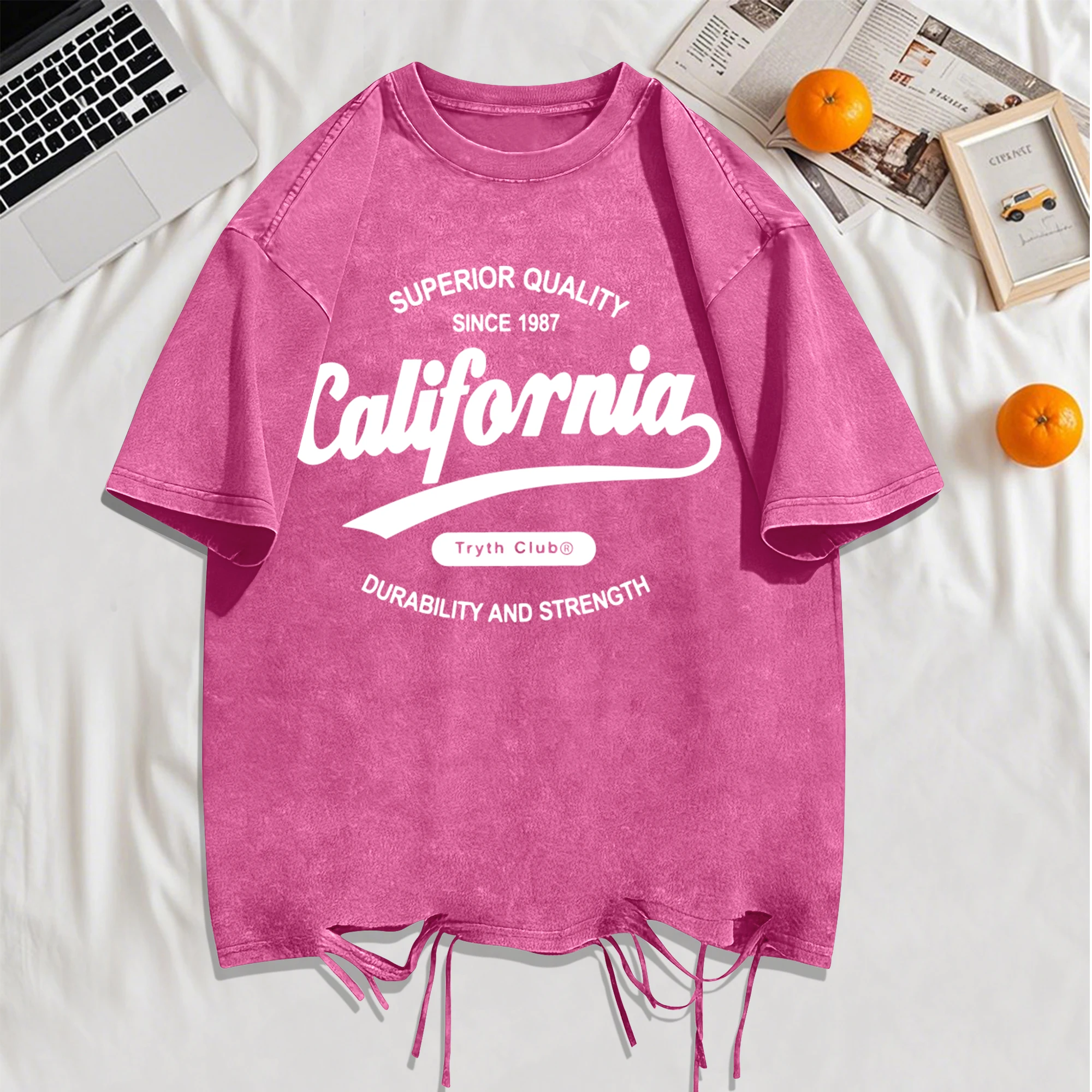 Superior Quality Since 1987 California Washed Holes T-Shirt Men Summer Clothing Trendy O-Neck Loose Top Cotton Unisex Streetwear
Superior Quality Since 1987 California Washed Holes T-Shirt Men Summer Clothing Trendy O-Neck Loose Top Cotton Unisex Streetwear