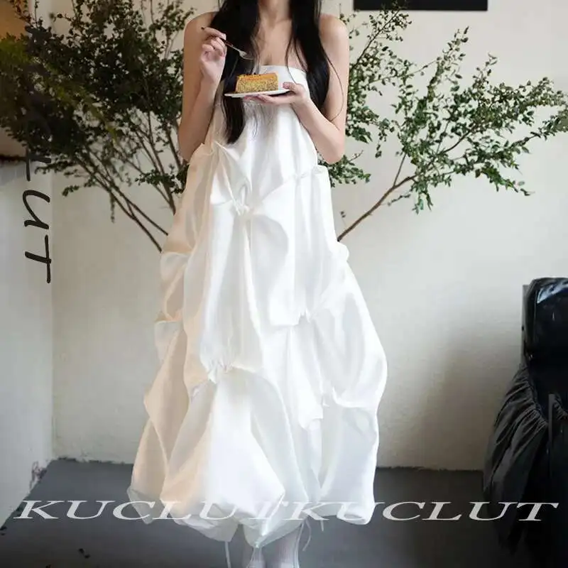 KUCLUT 2025 Fashion New Items Niche Asymmetrical Strapless Women's Dress Evening Party Elegant Backless Dresses Female K396
KUCLUT 2025 Fashion New Items Niche Asymmetrical Strapless Women's Dress Evening Party Elegant Backless Dresses Female K396