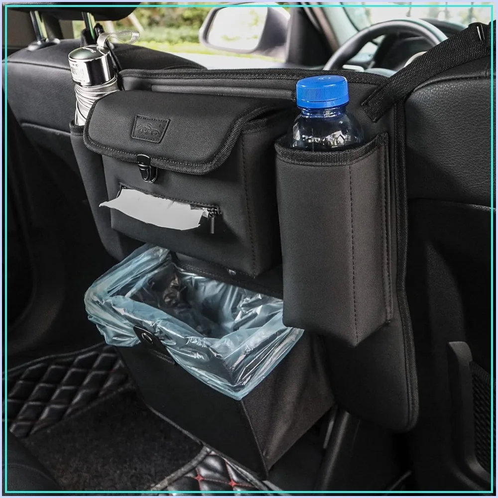 Car Trash Bag Garbage Can Recycle Bin Organizer Storage Container Between Front Seats Handbag Purse Umbrella Tissue Holder Pet Barrier
Car Trash Bag Garbage Can Recycle Bin Organizer Storage Container Between Front Seats Handbag Purse Umbrella Tissue Holder Pet Barrier