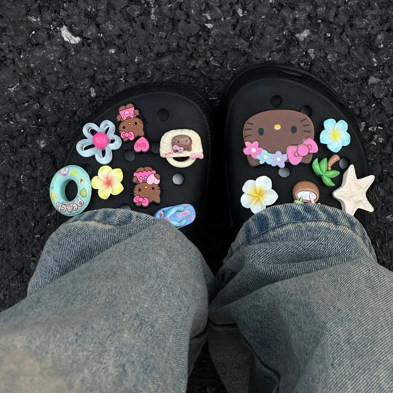 Brown Hello Kitty Hawaiian Theme Shoe Charms Summer Beach Clog Accessories Sandals Clip DIY Decor for Women Party gift
Brown Hello Kitty Hawaiian Theme Shoe Charms Summer Beach Clog Accessories Sandals Clip DIY Decor for Women Party gift