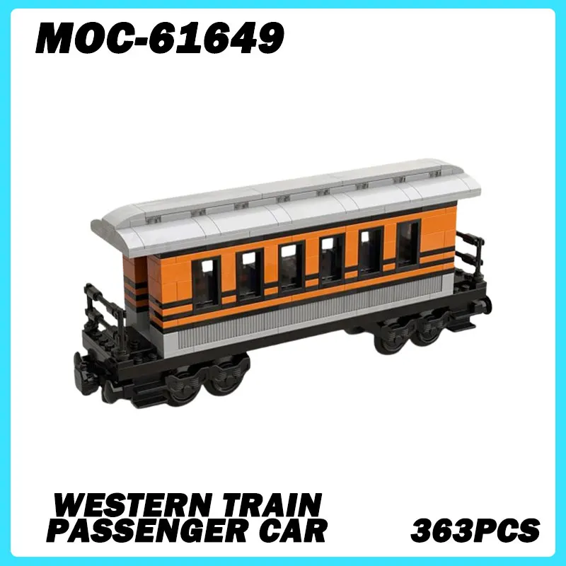 MOC-61649 Mini Train Series Western Train Passenger Car Collectible Education Model Brick Puzzle Toy Birthday Children Gifts
MOC-61649 Mini Train Series Western Train Passenger Car Collectible Education Model Brick Puzzle Toy Birthday Children Gifts