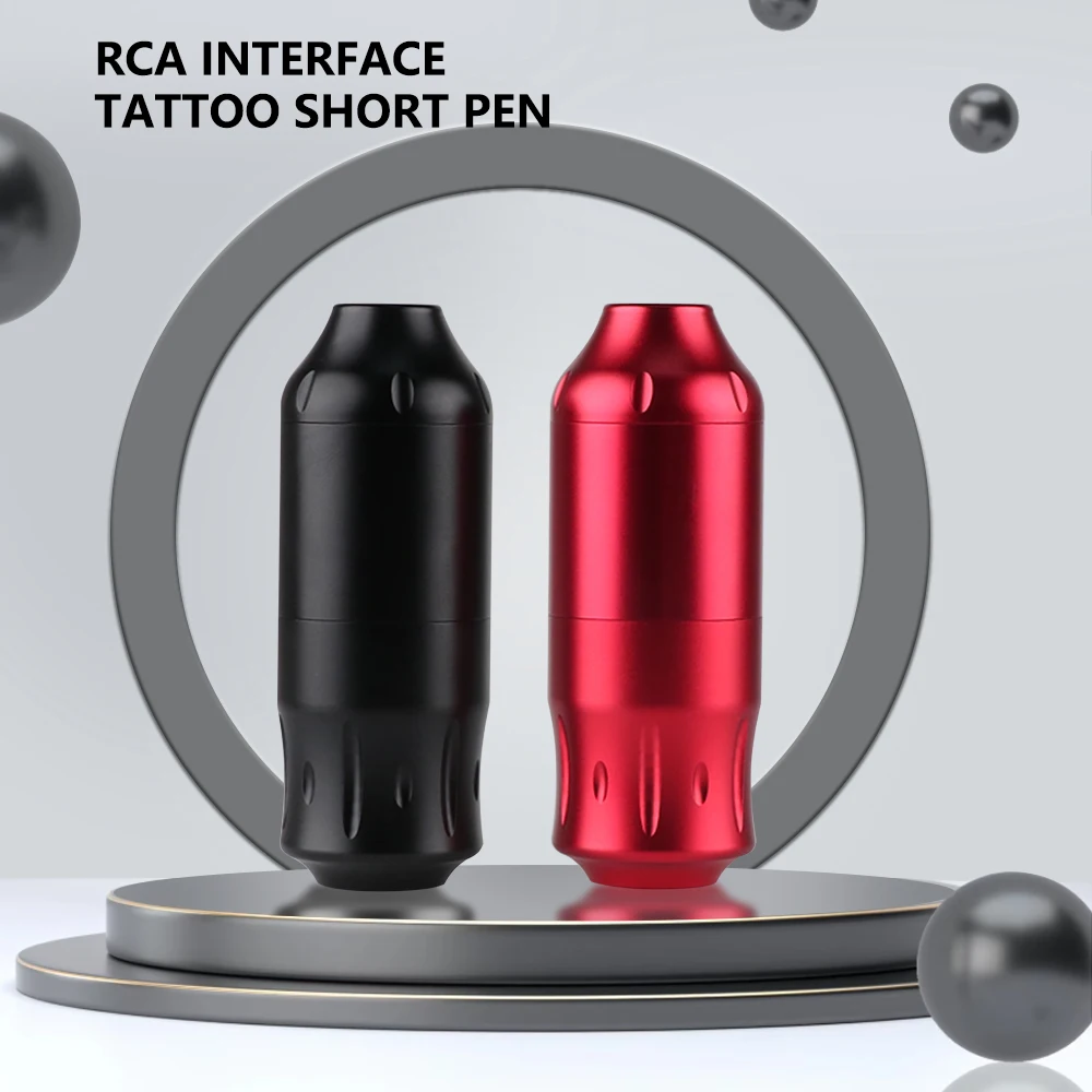 Rotary Short Pen Tattoo Machine RCA Interface Tattoo Gun Supply for Professional Tattoo Artists Tattoo Pen Kit
Rotary Short Pen Tattoo Machine RCA Interface Tattoo Gun Supply for Professional Tattoo Artists Tattoo Pen Kit