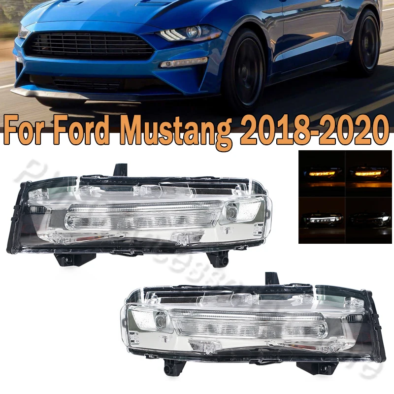 For Ford Mustang 2018 2019 2020 US Version LED Front Fog Light DRL Daytime Running Light Turn Signal Light Car Accessories
For Ford Mustang 2018 2019 2020 US Version LED Front Fog Light DRL Daytime Running Light Turn Signal Light Car Accessories