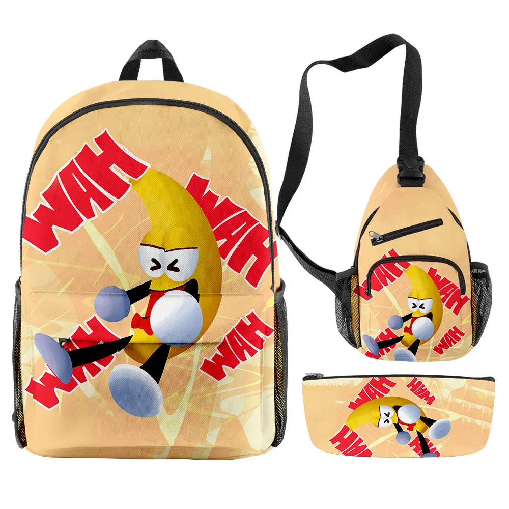 Cartoon Popular Funny shovelware Brain Game 3D Print 3pcs/Set pupil School Bags Travel Laptop Backpack Chest Bag Pencil Case
Cartoon Popular Funny shovelware Brain Game 3D Print 3pcs/Set pupil School Bags Travel Laptop Backpack Chest Bag Pencil Case