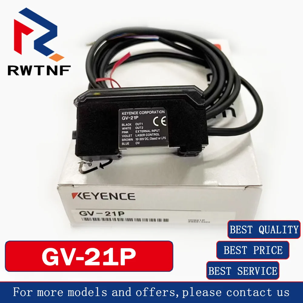 New genuine original GV-21P KEYENCE Digital CMOS laser sensor amplifier
New genuine original GV-21P KEYENCE Digital CMOS laser sensor amplifier