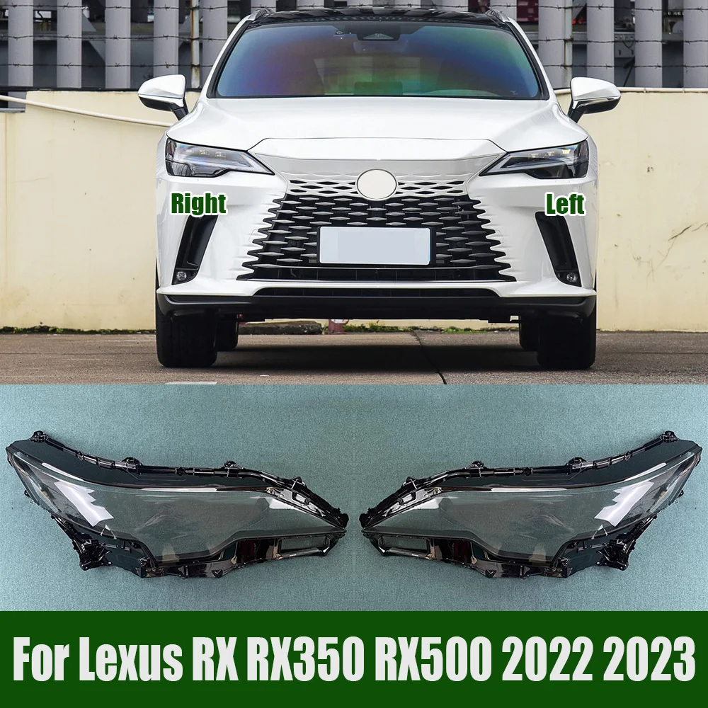 For Lexus RX RX350 RX500 2022 2023 Front Headlamp Cover Lamp Shade Headlight Shell Lens Replace Original Lampshade Plexiglass
For Lexus RX RX350 RX500 2022 2023 Front Headlamp Cover Lamp Shade Headlight Shell Lens Replace Original Lampshade Plexiglass