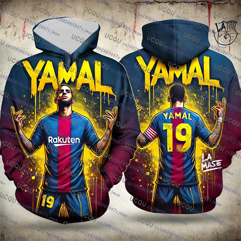 2025 New Arrival YAMAL No.19 Special Edition Sweatshirt Autum Winter Men Women Hoodie 3D Oversize Training Pullover Hoodies
2025 New Arrival YAMAL No.19 Special Edition Sweatshirt Autum Winter Men Women Hoodie 3D Oversize Training Pullover Hoodies