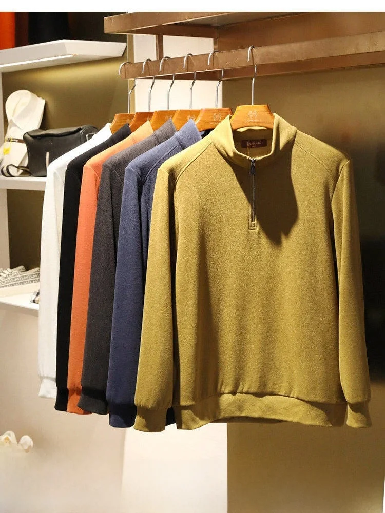 Italian High-End Men's Fce Jaet Qui Heating Warm Fce f Zip 3D Tailoring Casual Sle Stand Fit Long Sve T-...
Italian High-End Men's Fce Jaet Qui Heating Warm Fce f Zip 3D Tailoring Casual Sle Stand Fit Long Sve T-...