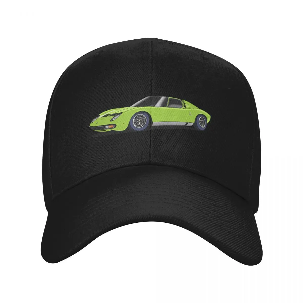 Lamborghini Miura in green Baseball Cap fishing caps man funny hat Men Luxury Brand Women's
Lamborghini Miura in green Baseball Cap fishing caps man funny hat Men Luxury Brand Women's
