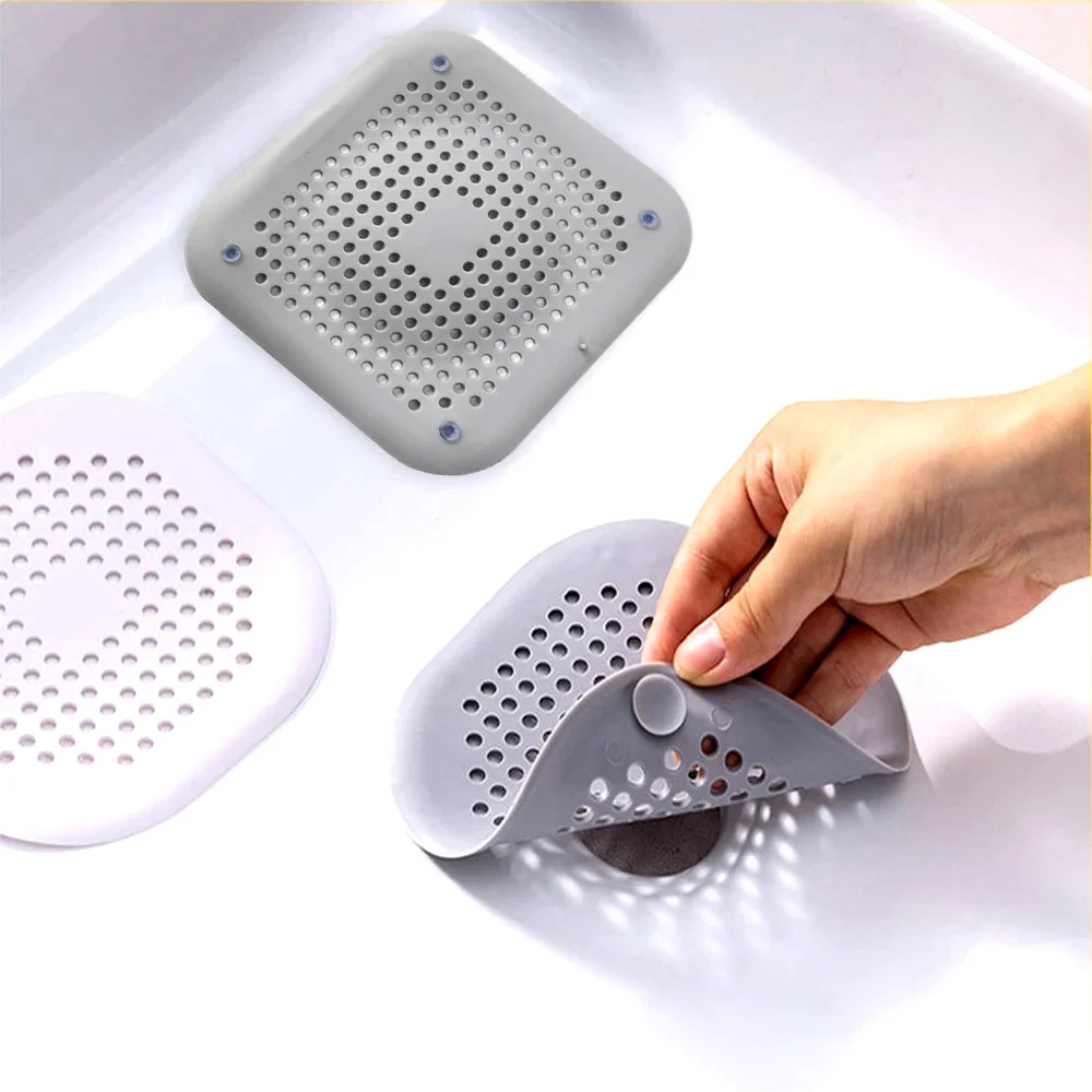 Sink Strainer Shower Drain Plug Hair Catcher Bathtub Shower Kitchen Sink Sewer Hair Filter Screen Silicone Bathroom Accessories
Sink Strainer Shower Drain Plug Hair Catcher Bathtub Shower Kitchen Sink Sewer Hair Filter Screen Silicone Bathroom Accessories