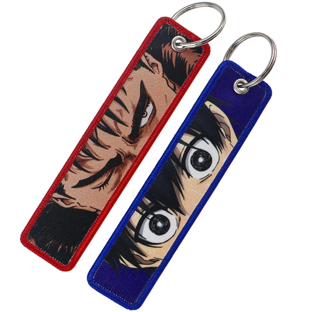 Anime Keychain Embroidery Key Fobs for Motorcycles Cars Bag Backpack Keychain Fashion Key Ring Japanese
Anime Keychain Embroidery Key Fobs for Motorcycles Cars Bag Backpack Keychain Fashion Key Ring Japanese