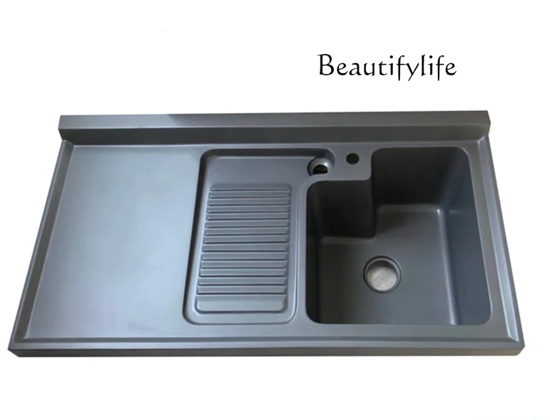 Rock integrated laundry basin with rubbing board countertop sink customization
Rock integrated laundry basin with rubbing board countertop sink customization