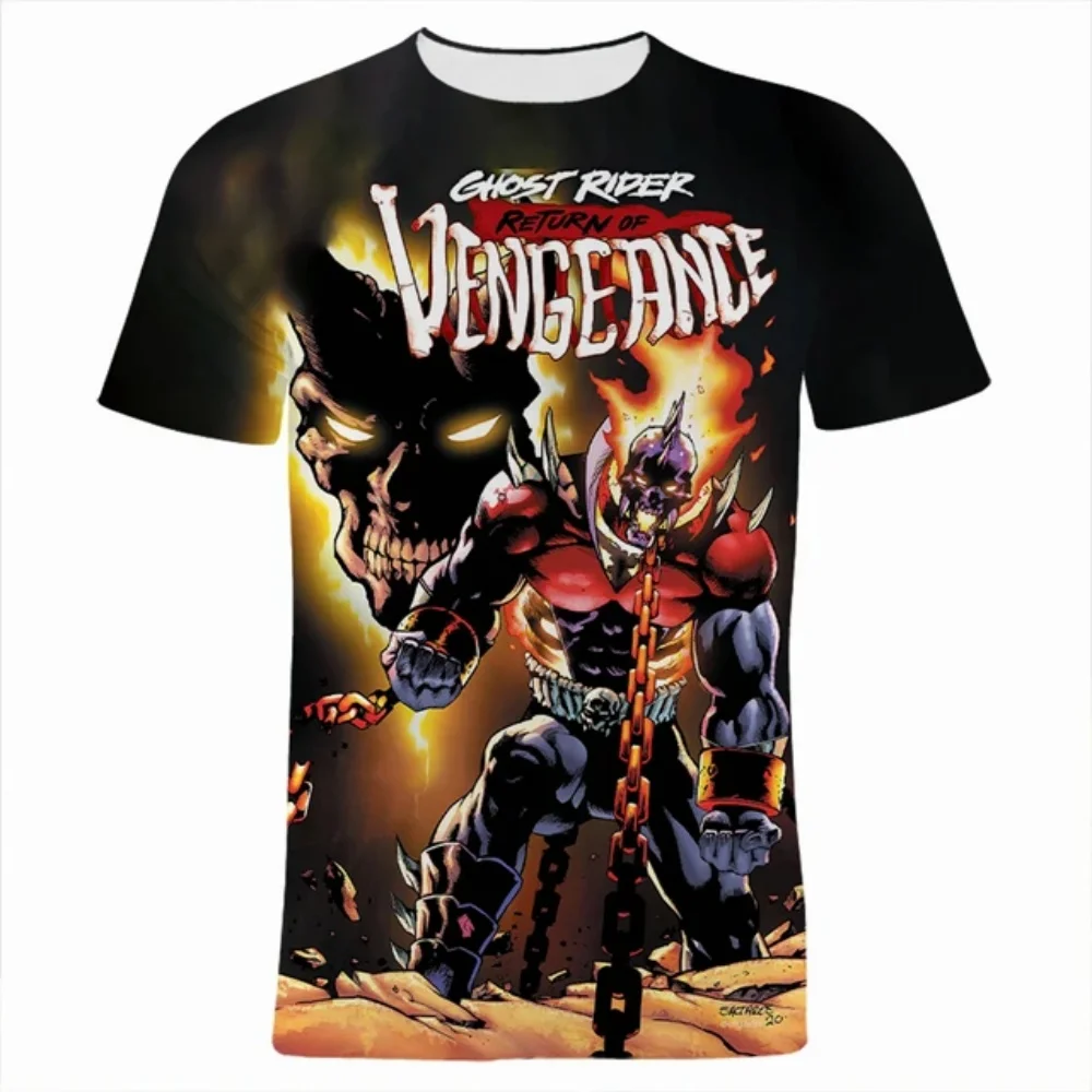 Ghost Rider T Shirt for Boy Summer 3d Print Casual Girls's T-shirts Short Sleeve Harajuku Boy Girl Kids Tee Tops
Ghost Rider T Shirt for Boy Summer 3d Print Casual Girls's T-shirts Short Sleeve Harajuku Boy Girl Kids Tee Tops