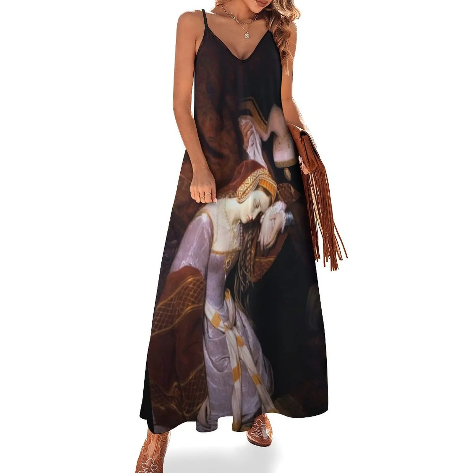 Anne Boleyn in the Tower by Edouard Cibot The six Sleeveless Long Dress summer clothes summer dress women 2025 Dress
Anne Boleyn in the Tower by Edouard Cibot The six Sleeveless Long Dress summer clothes summer dress women 2025 Dress