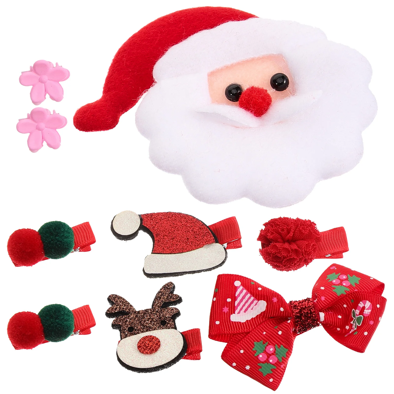 9 Pcs Children Hair Accessories Set Christmas Rope Pin Barrettes Headdress Girl Clip Bow Tie Hair Bow Stylish Practical Gift
9 Pcs Children Hair Accessories Set Christmas Rope Pin Barrettes Headdress Girl Clip Bow Tie Hair Bow Stylish Practical Gift
