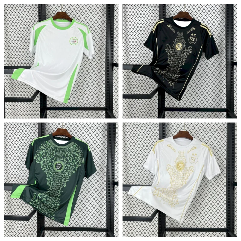 2025 New Arrival Football Shirt Men's T-shirt Women's Algeria Special Edition Shirt Loose Quick Drying Short Sleeved T-shirt
2025 New Arrival Football Shirt Men's T-shirt Women's Algeria Special Edition Shirt Loose Quick Drying Short Sleeved T-shirt