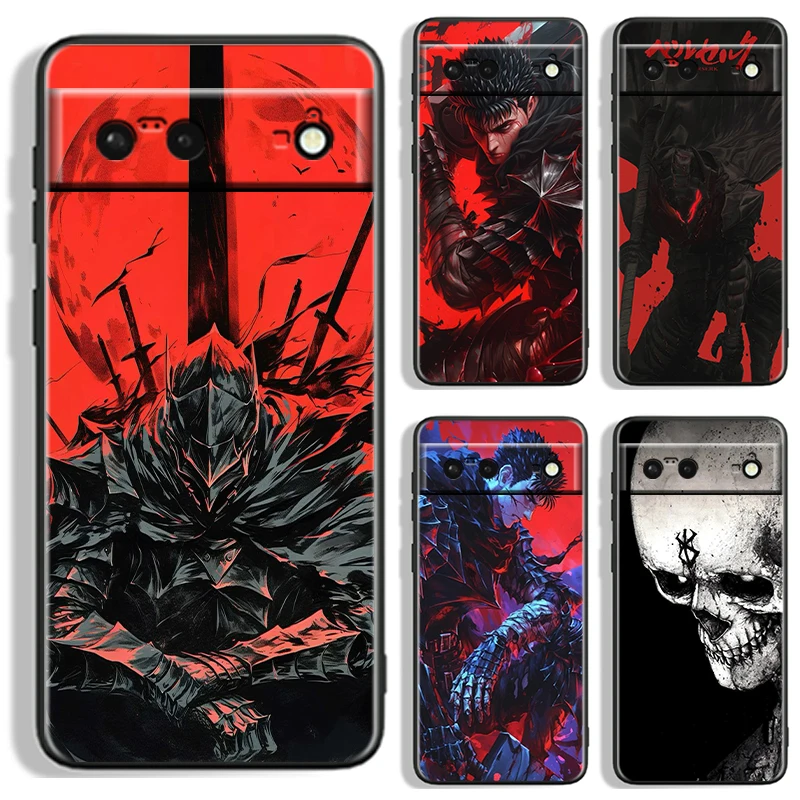 Anime B-Berserk Passion For Google Pixel 9 8 7A 7 6A 6 5A 5 4 4A XL 5G Black Silicon Shockproof Shell Funda Phone Case
Anime B-Berserk Passion For Google Pixel 9 8 7A 7 6A 6 5A 5 4 4A XL 5G Black Silicon Shockproof Shell Funda Phone Case