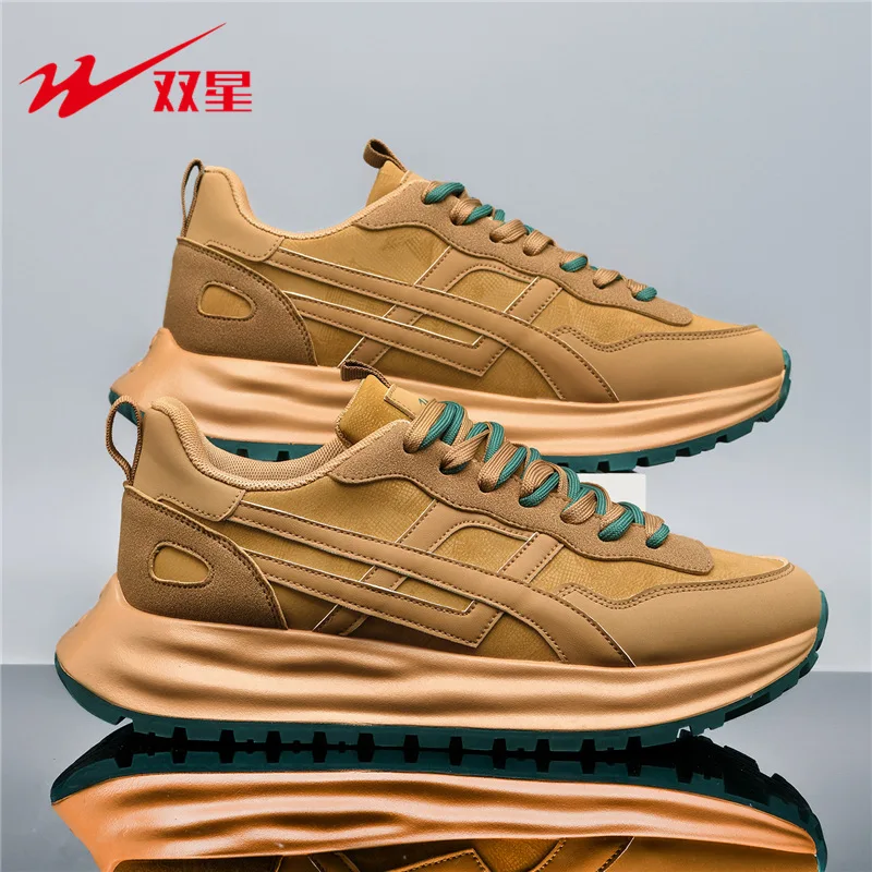 Men Lace Up Sports Casual Shoes Knit Breathable Upper Wear Resistant Rubber Sole Outdoor Commute Jogging Daily Trendy Street
Men Lace Up Sports Casual Shoes Knit Breathable Upper Wear Resistant Rubber Sole Outdoor Commute Jogging Daily Trendy Street
