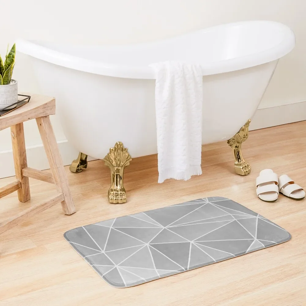 Geo Pattern (Silver Sand and White) Bath Mat Bath Carpet Carpet For Bathroom Non-Slip Shower Mat
Geo Pattern (Silver Sand and White) Bath Mat Bath Carpet Carpet For Bathroom Non-Slip Shower Mat