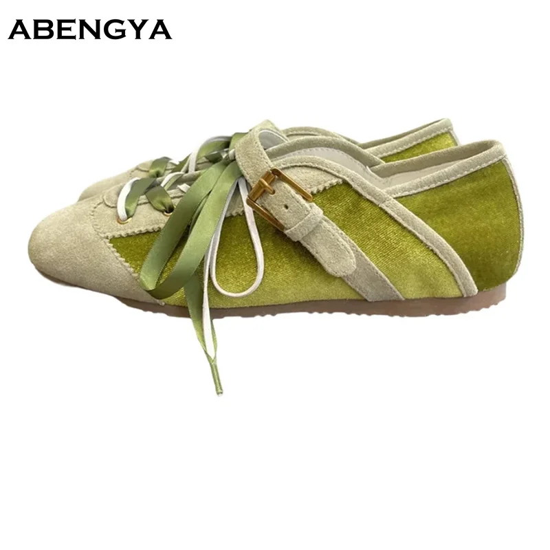 2026 Autumn New Suede Flat Shoes Women Round Toe Lace Up Leather Daily Casual Shoes Designer Party Vacation Walking Shoes Women
2026 Autumn New Suede Flat Shoes Women Round Toe Lace Up Leather Daily Casual Shoes Designer Party Vacation Walking Shoes Women