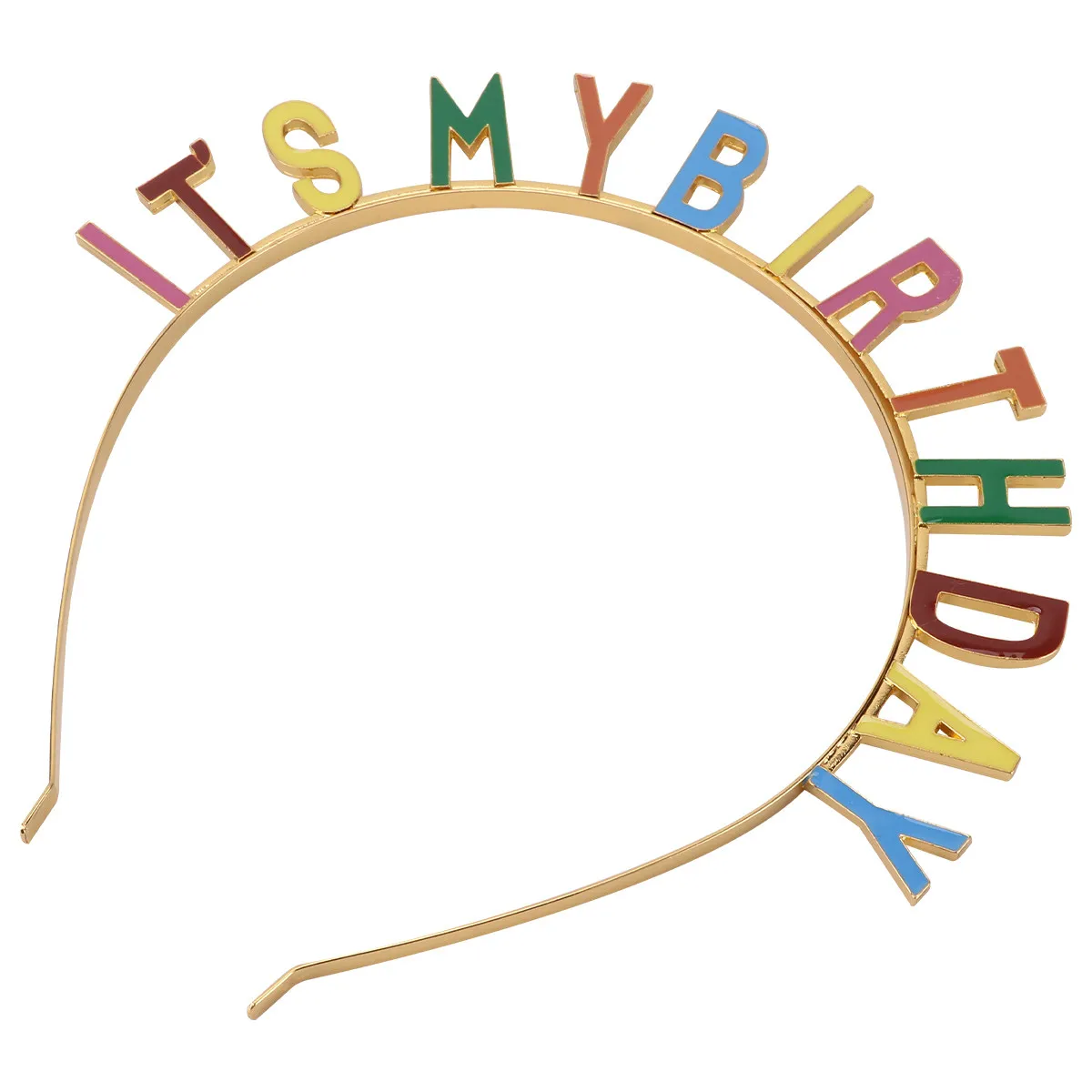 1Pcs Colorful Birthday Hair Hoop Alloy Material Alphabet Letter Design Unisex Party Headband for Birthday Celebration Ceremony
1Pcs Colorful Birthday Hair Hoop Alloy Material Alphabet Letter Design Unisex Party Headband for Birthday Celebration Ceremony