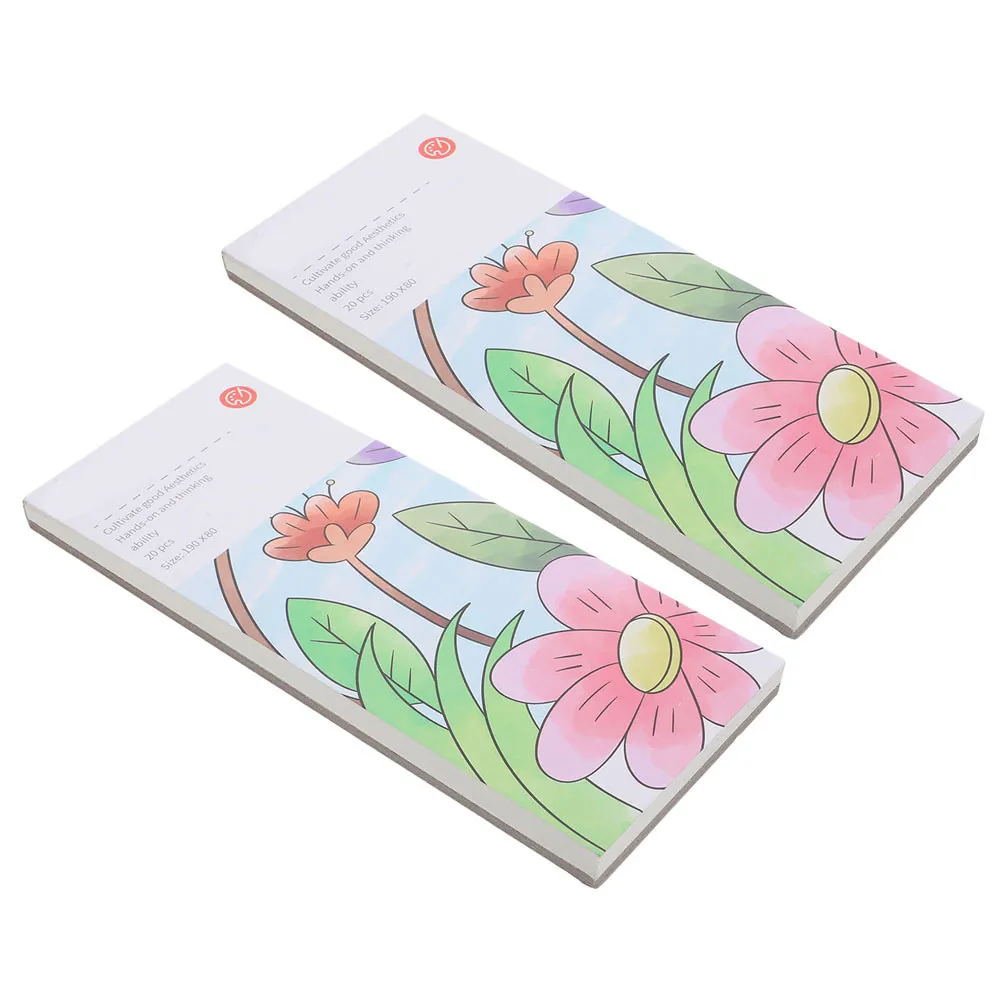 2 Watercolor Painting Books for Ages 3-12 Thick Safe Nontoxic Paper Smooth Edges No Burrs Classroom Home Outdoor Use
2 Watercolor Painting Books for Ages 3-12 Thick Safe Nontoxic Paper Smooth Edges No Burrs Classroom Home Outdoor Use