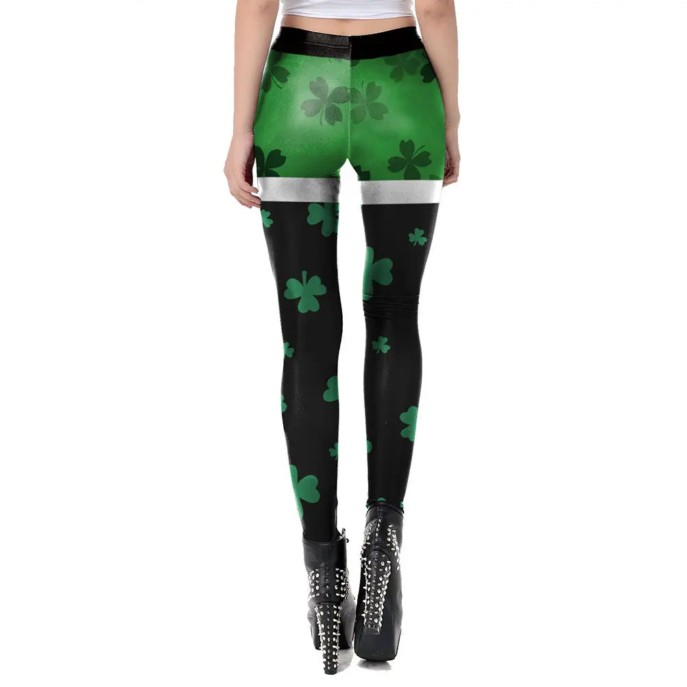 Shamrock 3D Printing High Waist Butt Pants Size Running Sports Leggings for Women Comfortable Breathable
Shamrock 3D Printing High Waist Butt Pants Size Running Sports Leggings for Women Comfortable Breathable