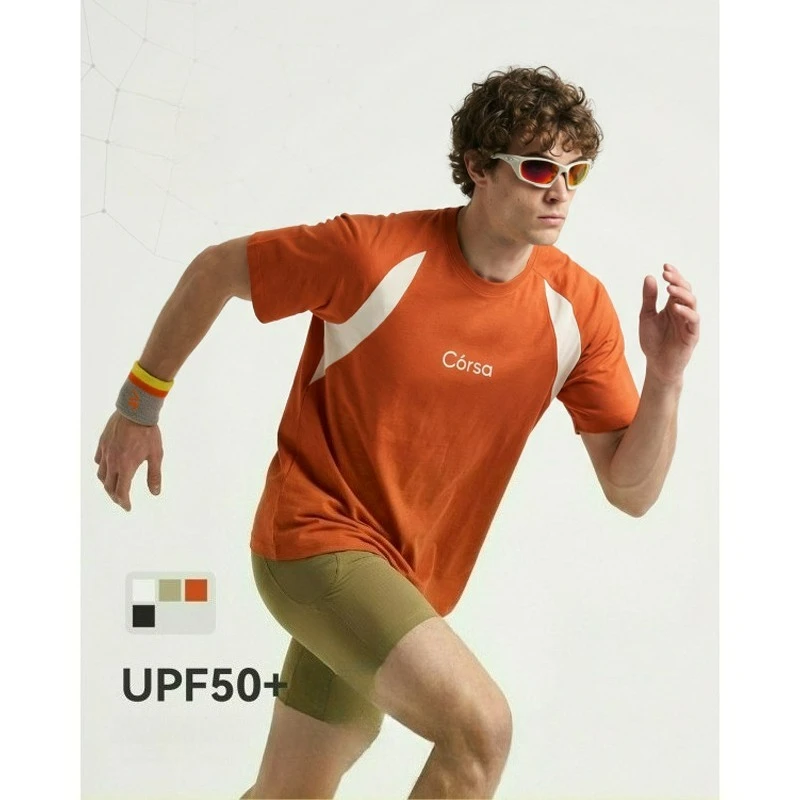 Men's Sports Breathable T-shirt Summer Outdoor Sun Protection Cool Contrast Color Short Sleeve Unisex Daily Workout Top
Men's Sports Breathable T-shirt Summer Outdoor Sun Protection Cool Contrast Color Short Sleeve Unisex Daily Workout Top