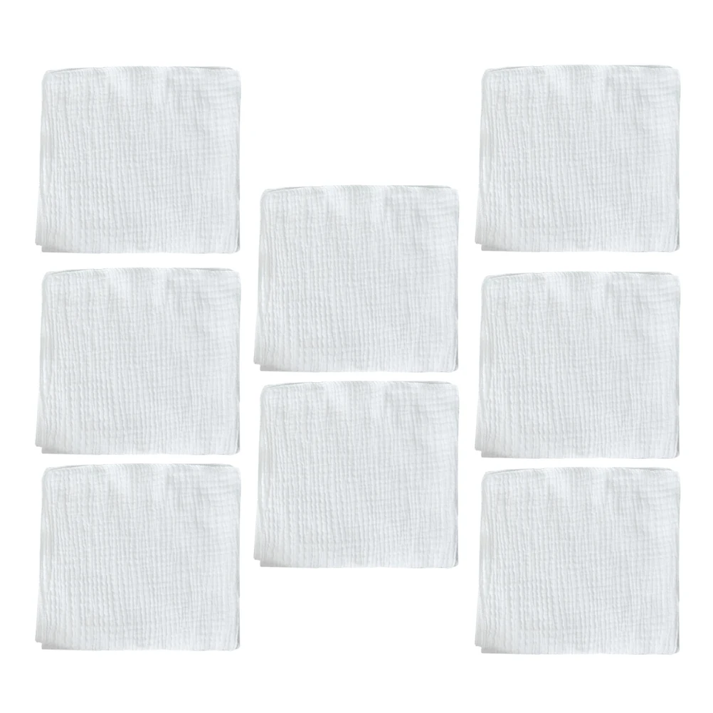 8pcs Cotton Gauze Diapers White Burp Cloths 43x45cm Soft Washable Cloth Diapers Baby Toddler Newborn Infant Muslin
8pcs Cotton Gauze Diapers White Burp Cloths 43x45cm Soft Washable Cloth Diapers Baby Toddler Newborn Infant Muslin