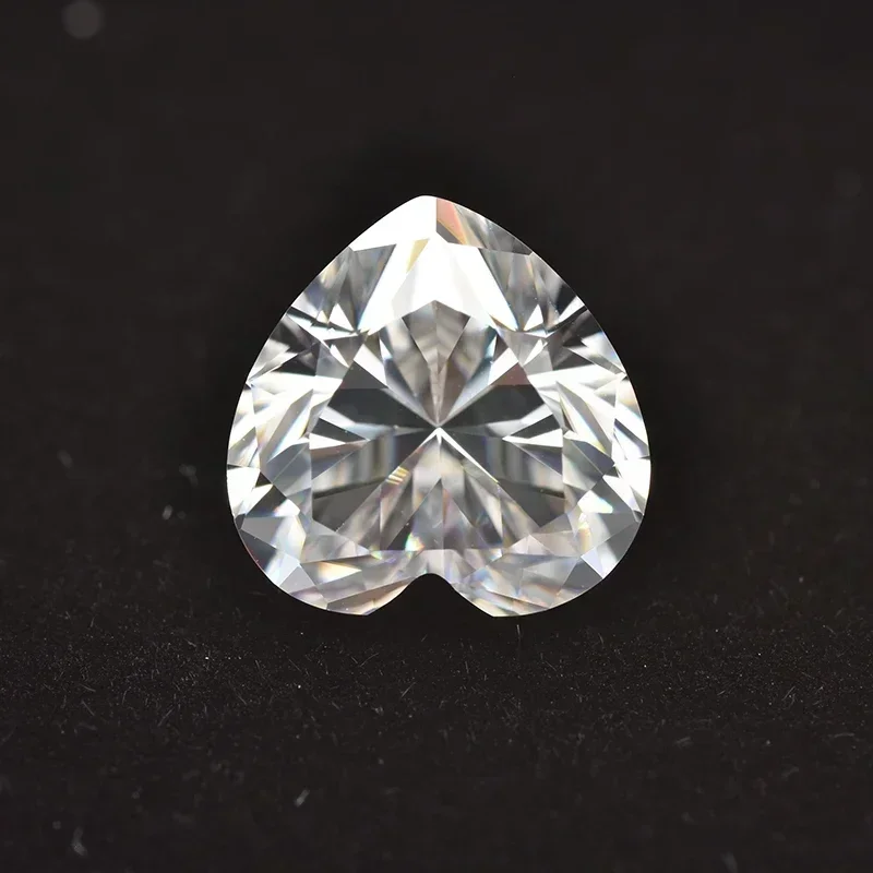 Moissanite Stone Heart Cut D Color VVS1 Lab Grown Gemstones For DIY Jewelry Making Pass Diamond Tester With GRA Certificate
Moissanite Stone Heart Cut D Color VVS1 Lab Grown Gemstones For DIY Jewelry Making Pass Diamond Tester With GRA Certificate