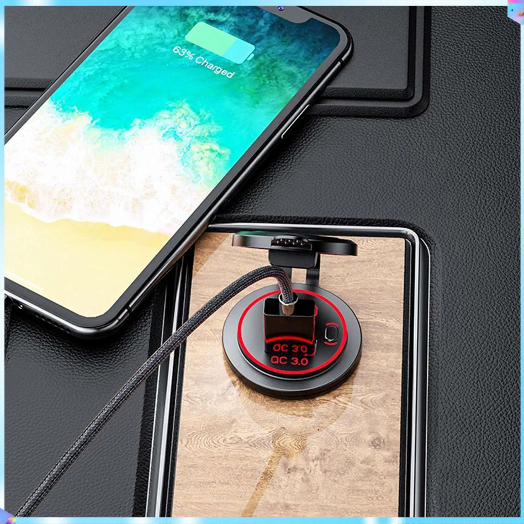 N93R 4X PD Type C USB Car Charger And QC 3.0 Quick Charger 12V Power Outlet Socket With ON/Off Switch ,Red
N93R 4X PD Type C USB Car Charger And QC 3.0 Quick Charger 12V Power Outlet Socket With ON/Off Switch ,Red
