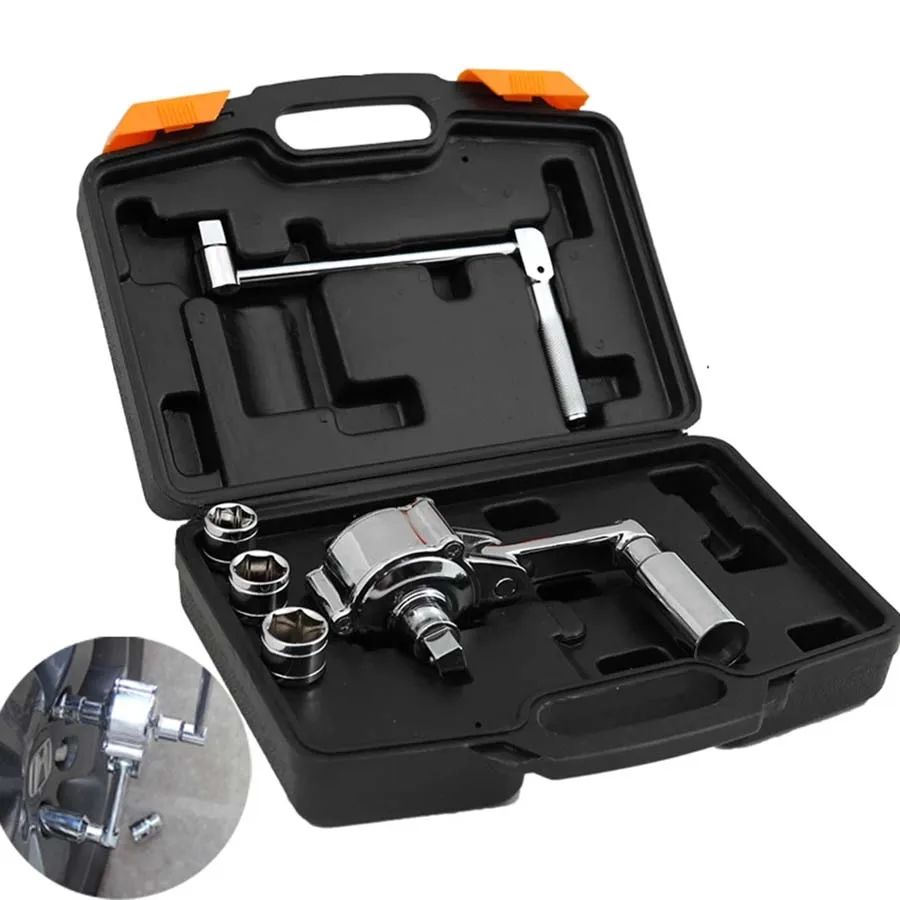 1/2" Torsional Torque Wrench 3200N.M Multiplier Lug Nut Remover Type Auto Tire Disassembly Repair Tool Kits 17mm 19mm 21mm
1/2" Torsional Torque Wrench 3200N.M Multiplier Lug Nut Remover Type Auto Tire Disassembly Repair Tool Kits 17mm 19mm 21mm