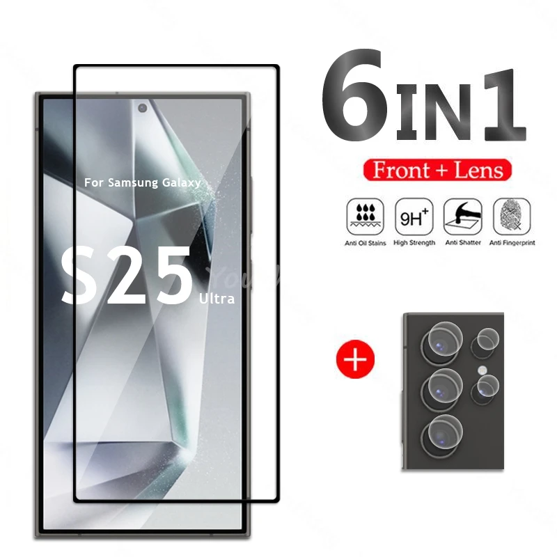 For Samsung Galaxy S25 Ultra Glass Screen Protector Camera HD Protector Film Samsung S25 Ultra Tempered Glass S25 Ultra Glass
For Samsung Galaxy S25 Ultra Glass Screen Protector Camera HD Protector Film Samsung S25 Ultra Tempered Glass S25 Ultra Glass