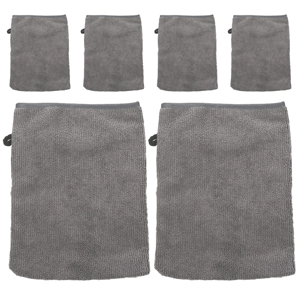 6pcs Makeup Remover Cloth Microfiber Facial Cleaning Gloves Reusable Portable Face Wash Mitts For Eye Shadow Lipstick Mascara
6pcs Makeup Remover Cloth Microfiber Facial Cleaning Gloves Reusable Portable Face Wash Mitts For Eye Shadow Lipstick Mascara