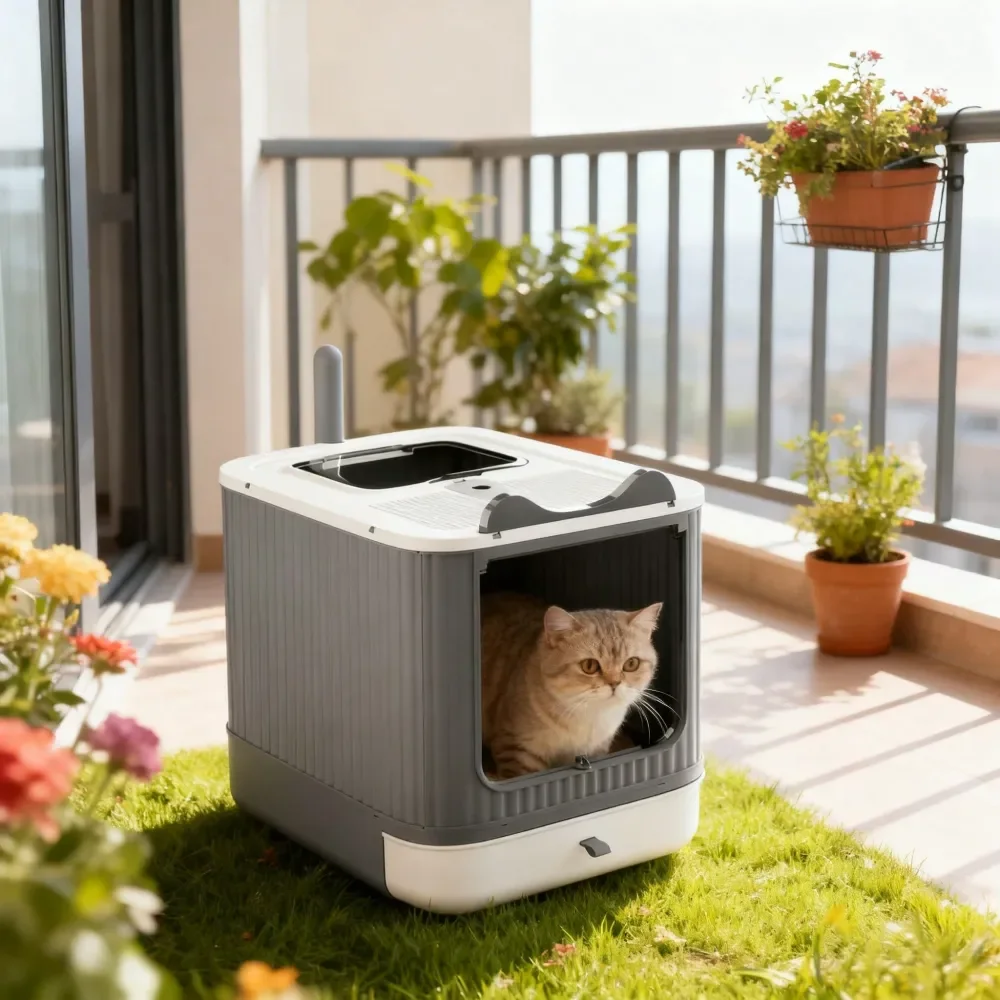 Cat Litter Box Litter Box Cat AccessoriesCat Litter Box The Spirit Cat Litter Box Comes In An ExtraLarge Size, Featuring A Front
Cat Litter Box Litter Box Cat AccessoriesCat Litter Box The Spirit Cat Litter Box Comes In An ExtraLarge Size, Featuring A Front