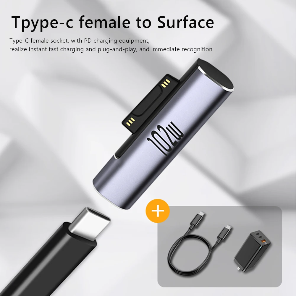 Переходник для Microsoft Surface Pro X 8 7 6 5 4 3 Go Book на USB Type C PD 65 Вт 15 в 3 А
Переходник для Microsoft Surface Pro X 8 7 6 5 4 3 Go Book на USB Type C PD 65 Вт 15 в 3 А