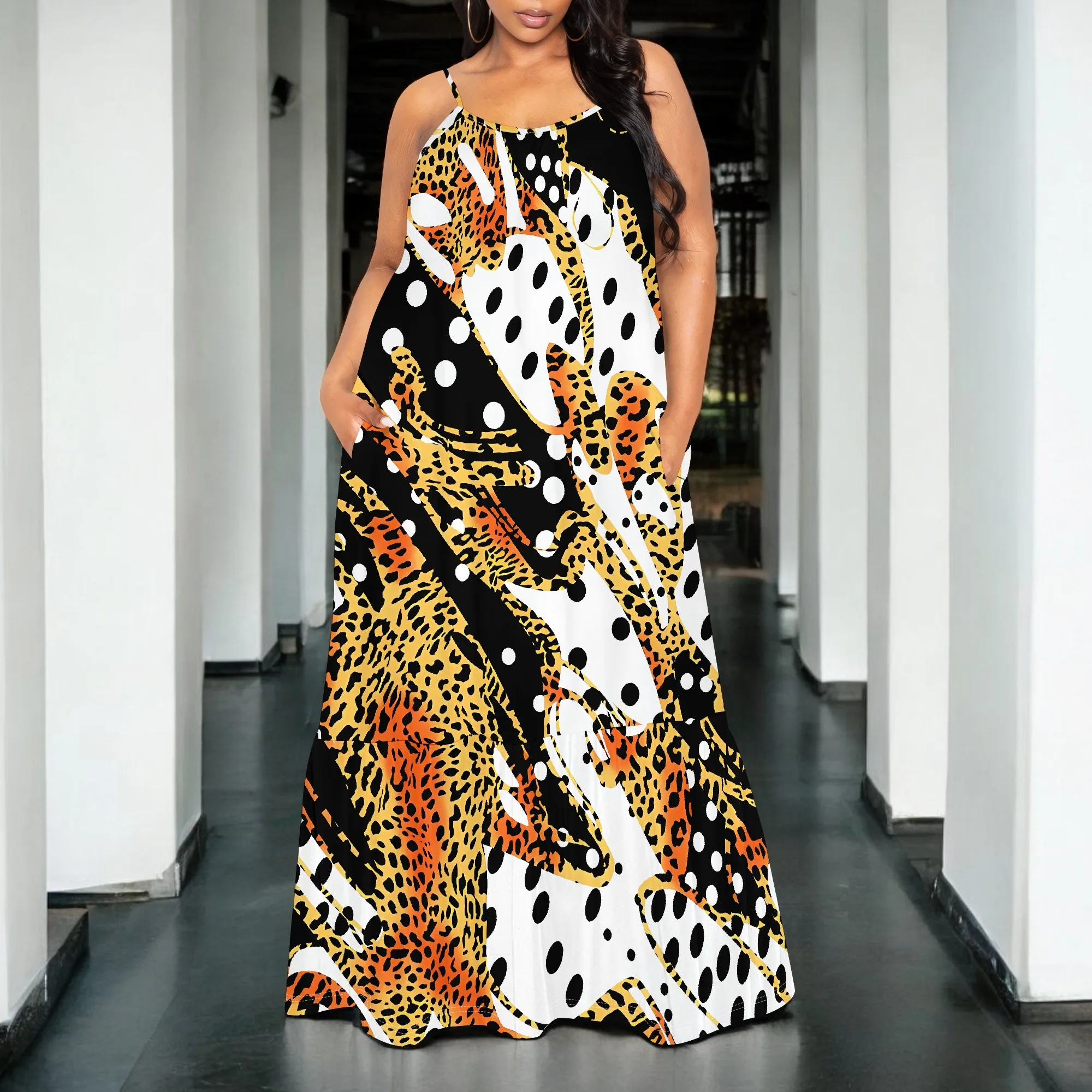 Women's Sexy Off Shoulder Backless Bodycon Maxi Dress Fashion Printed Casual Party Dresshalter dress with pocket
Women's Sexy Off Shoulder Backless Bodycon Maxi Dress Fashion Printed Casual Party Dresshalter dress with pocket