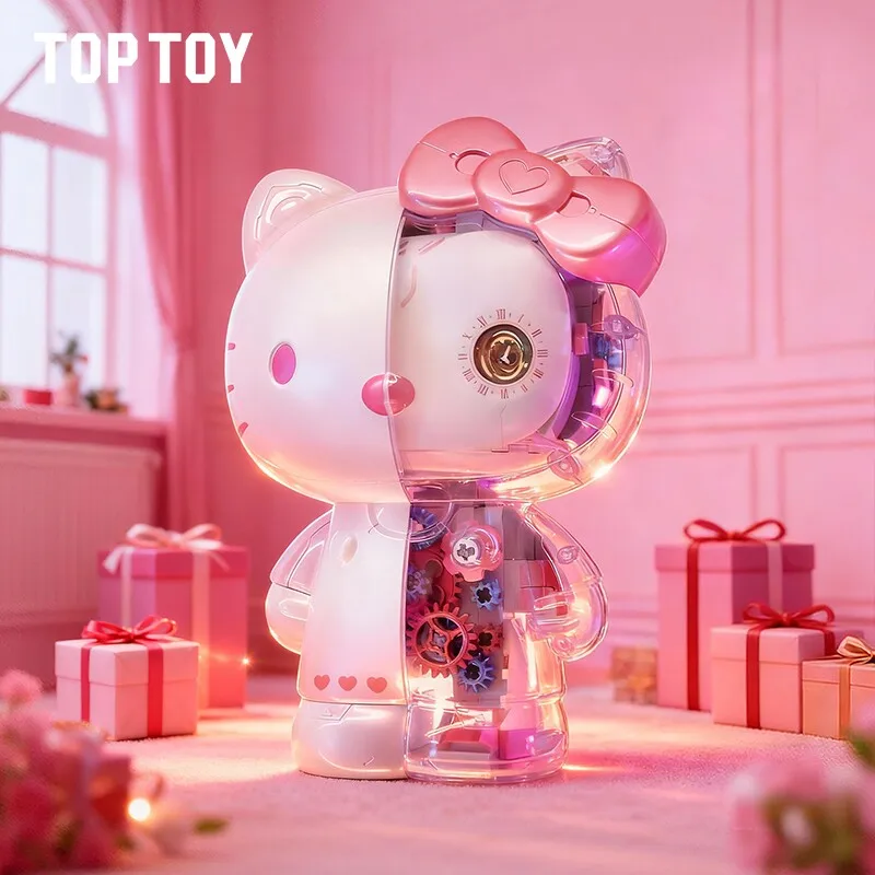 TOPTOY Sanrio Hello Kitty Iridescent Blocks, DIY Model, Kawaii Decor, Cartoon Collectible, Cute Girls Birthday Gift
TOPTOY Sanrio Hello Kitty Iridescent Blocks, DIY Model, Kawaii Decor, Cartoon Collectible, Cute Girls Birthday Gift