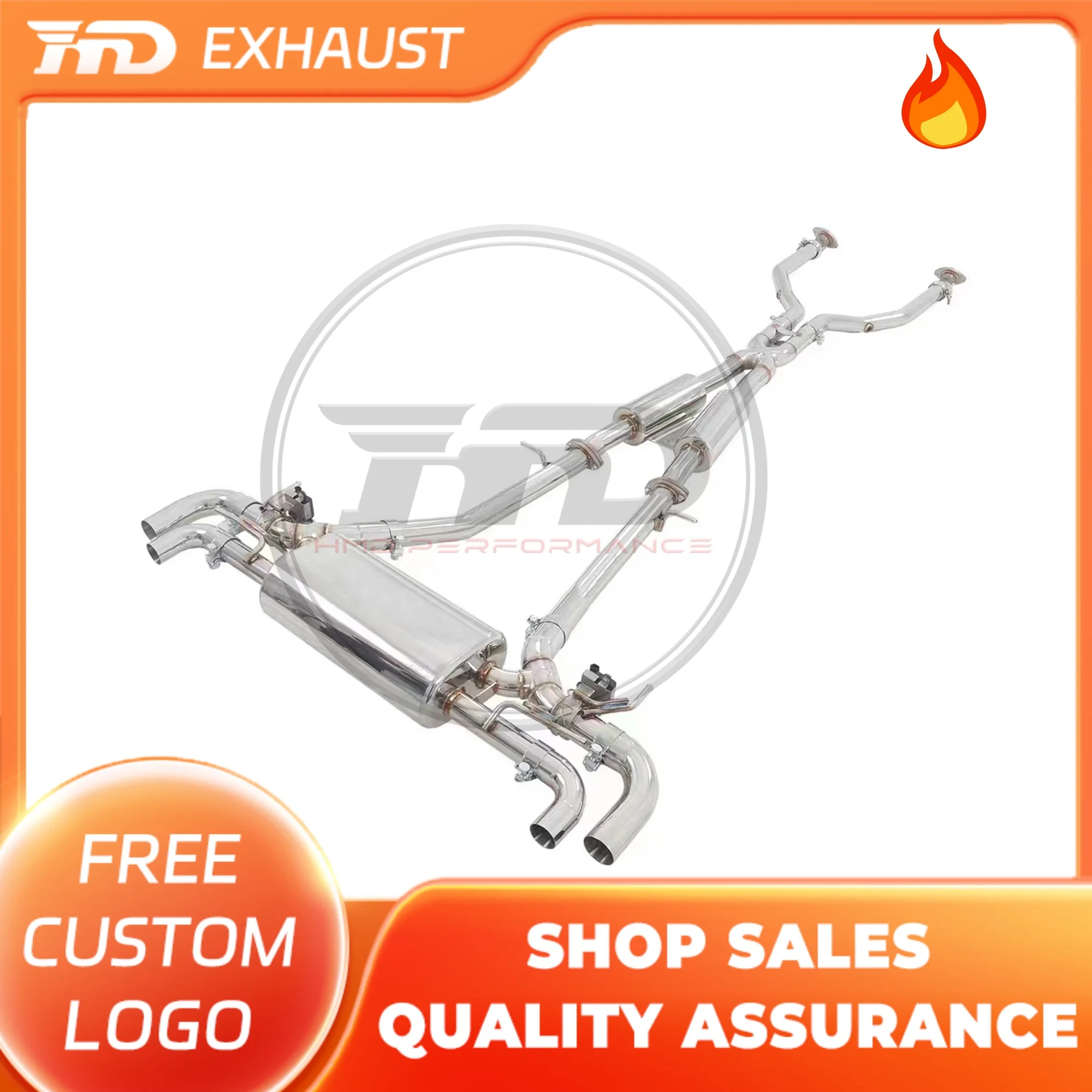 HMD Catback For Lexus LC500 5.0 V8 Stainless Steel Performance Exhaust System Valve With Muffler Pipes Tuning exhaust assembly
HMD Catback For Lexus LC500 5.0 V8 Stainless Steel Performance Exhaust System Valve With Muffler Pipes Tuning exhaust assembly