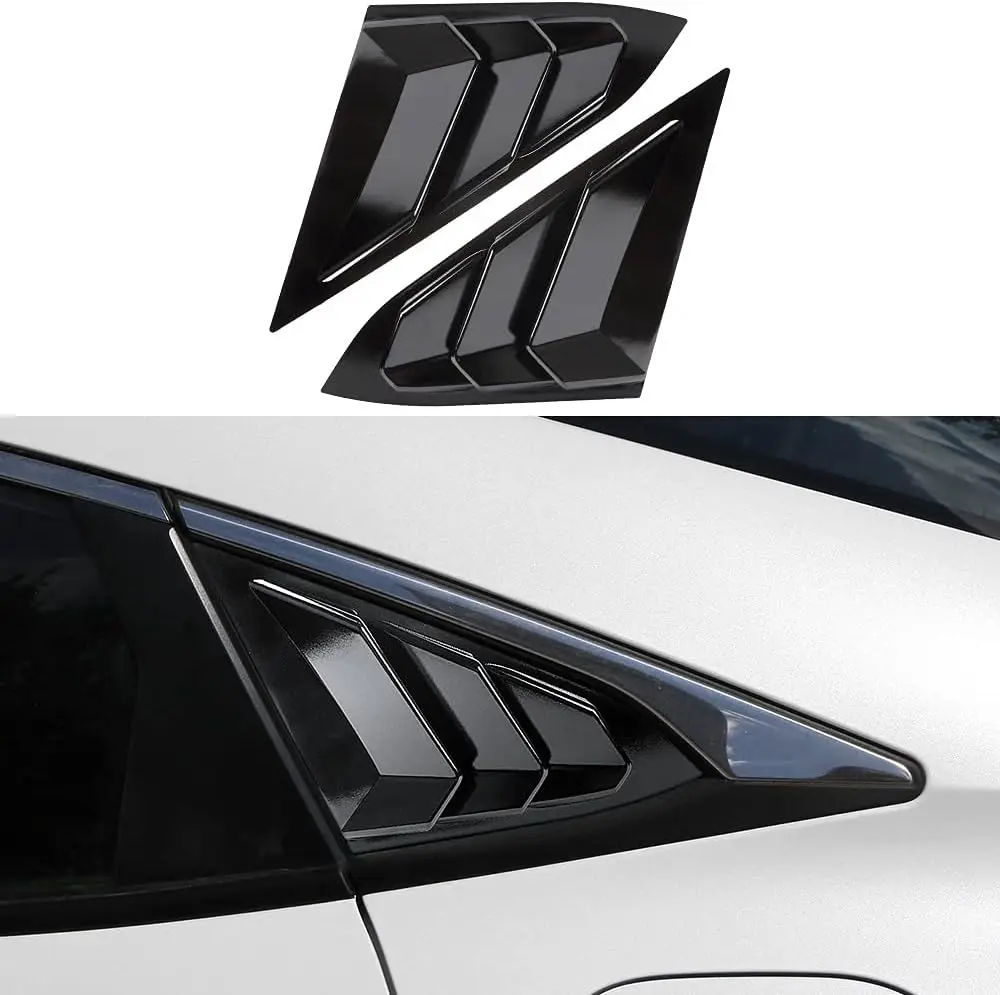 Жалюзи заднего бокового окна, совместимые с аксессуарами Civic Sedan 2021, 2020, 2019, 2018, 2017, 2016, спортивный стиль, крышка вентиляционного отверстия
Жалюзи заднего бокового окна, совместимые с аксессуарами Civic Sedan 2021, 2020, 2019, 2018, 2017, 2016, спортивный стиль, крышка вентиляционного отверстия