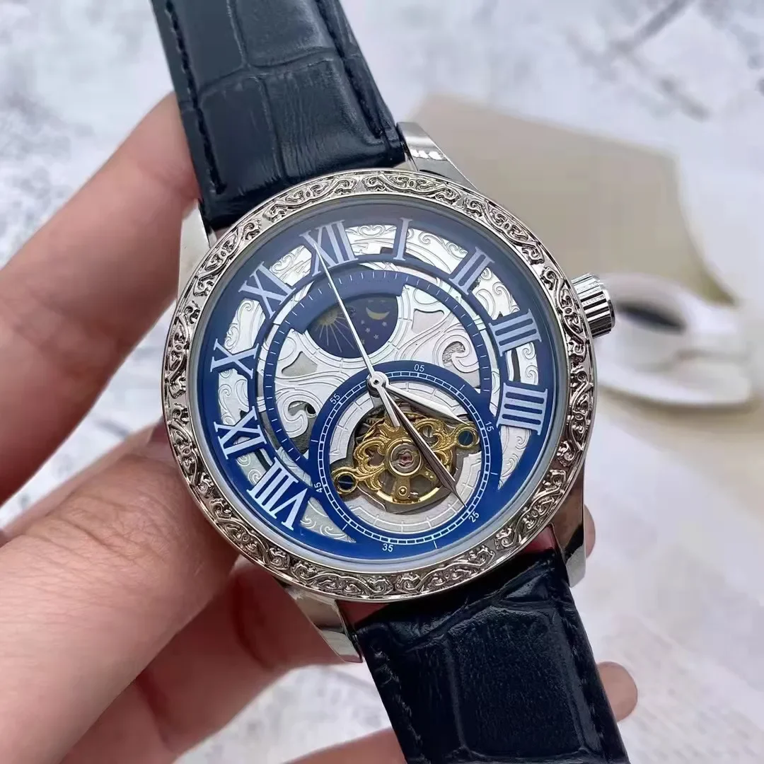 2025new fashion Diamond Bezel Personalized Case Design Skeletonized Flower Balance Wheel Men's Automatic Mechanical Watch
2025new fashion Diamond Bezel Personalized Case Design Skeletonized Flower Balance Wheel Men's Automatic Mechanical Watch