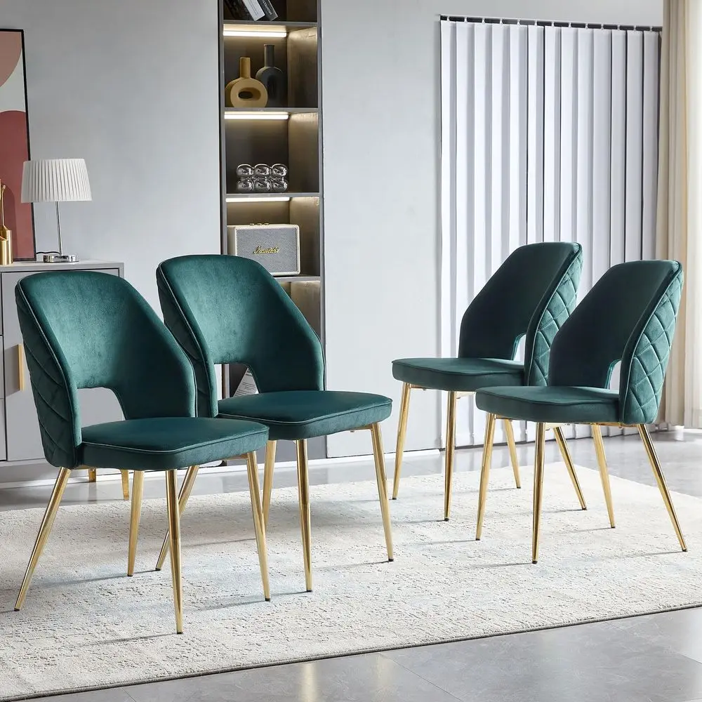 Set of 4 Upholstered Room Chairs Modern MidCentury Home Desk Chairs with Velvet Thick Cushion, Space Saving for Living Room or
Set of 4 Upholstered Room Chairs Modern MidCentury Home Desk Chairs with Velvet Thick Cushion, Space Saving for Living Room or