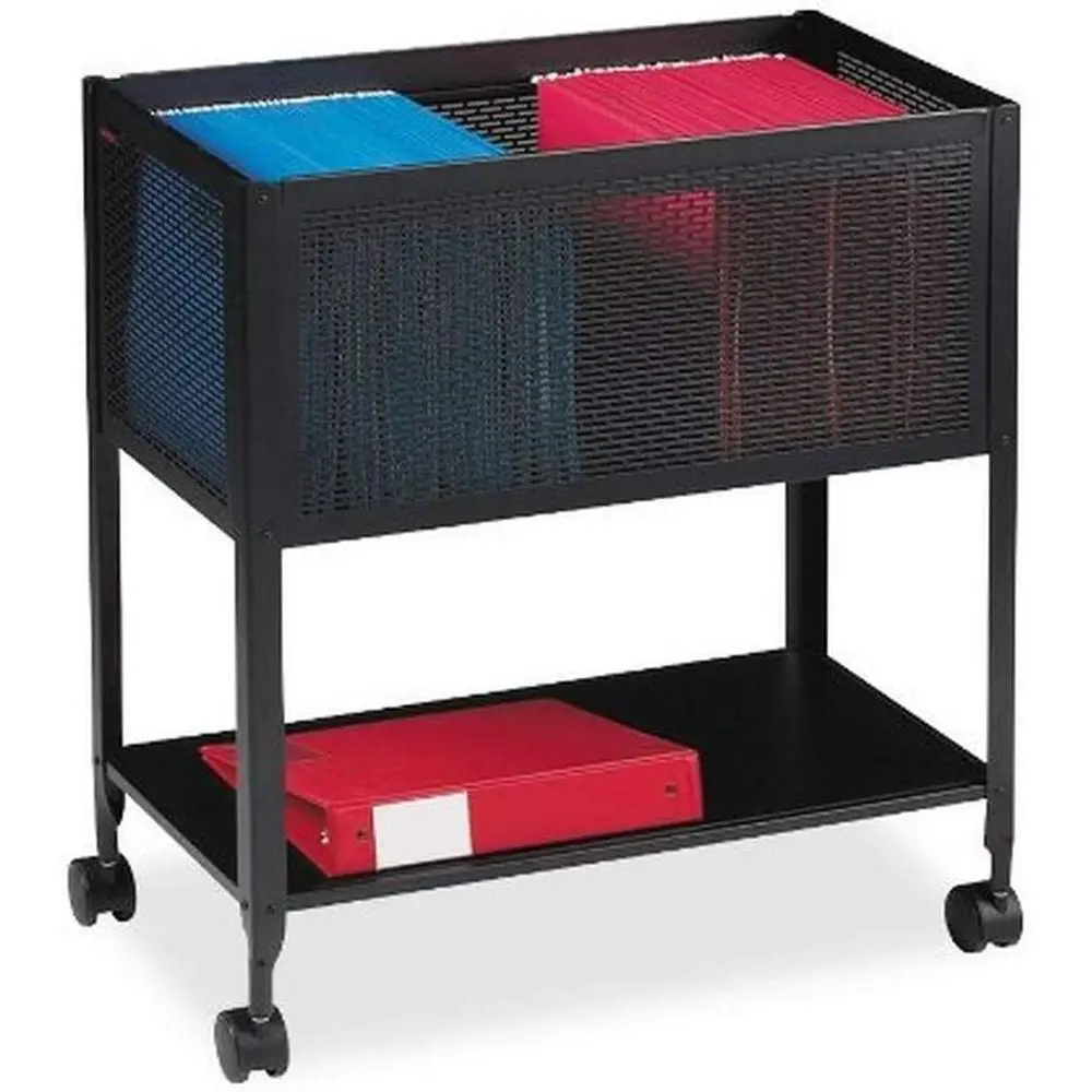12.5 x 25 x 28.25 Black Mesh Rolling Storage Cabinet
12.5 x 25 x 28.25 Black Mesh Rolling Storage Cabinet