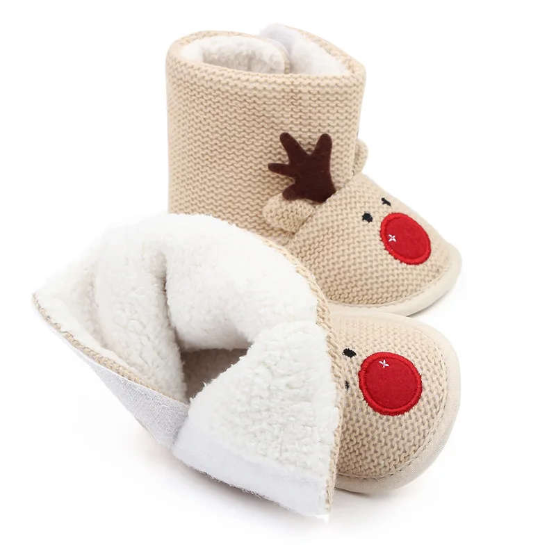 Baby Warm Cotton Shoes Winter Christmas New Year Cute Elk Pattern with Velvet Cotton Shoes
Baby Warm Cotton Shoes Winter Christmas New Year Cute Elk Pattern with Velvet Cotton Shoes