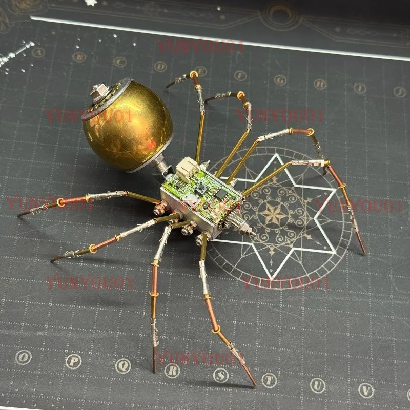 Electronic Spider DIY Handmade Building Block Puzzle Assembly Model Creative Desktop Ornament Holiday Gift
Electronic Spider DIY Handmade Building Block Puzzle Assembly Model Creative Desktop Ornament Holiday Gift