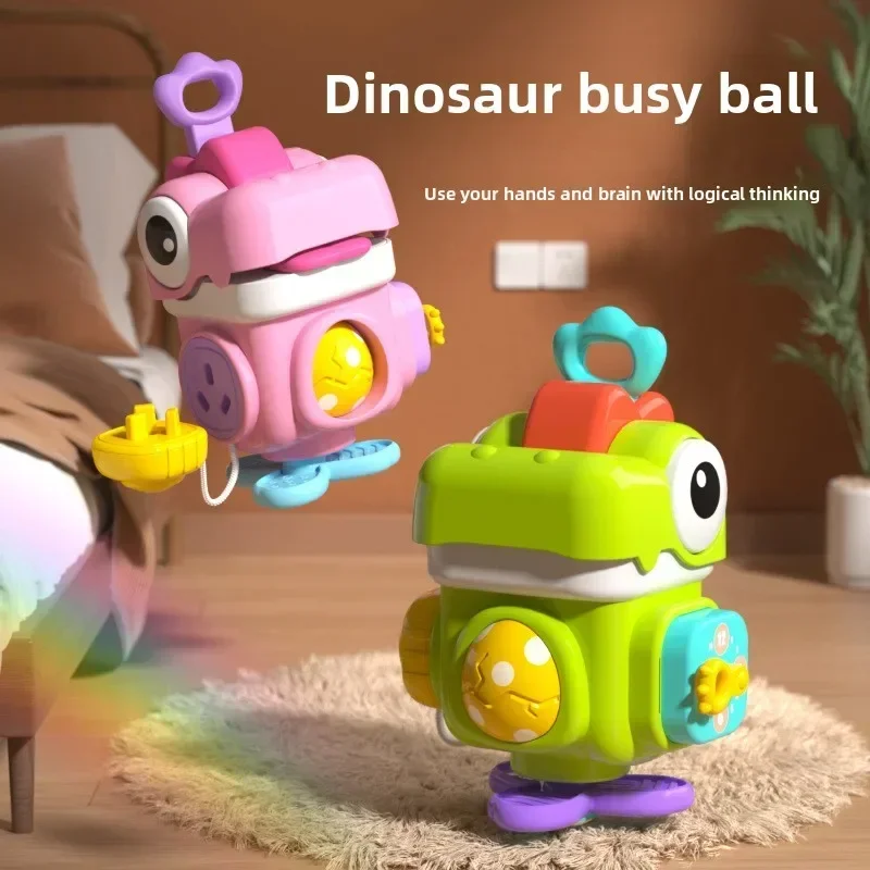 Dinosaur Model Busy Puzzle Hand Catch Ball Educational Toys for Children Baby Cognitive Early Education Toys
Dinosaur Model Busy Puzzle Hand Catch Ball Educational Toys for Children Baby Cognitive Early Education Toys
