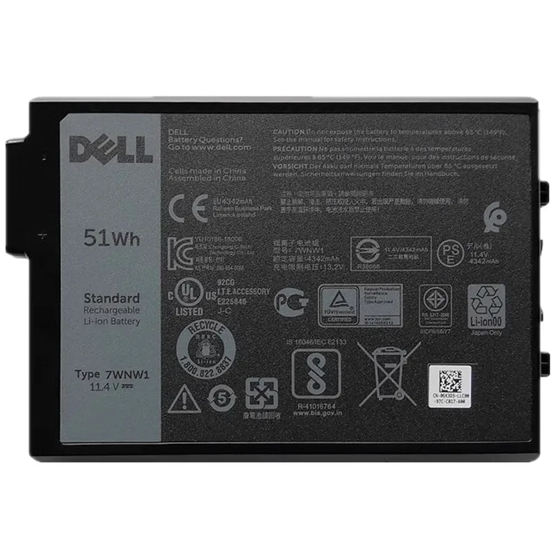 Совместим с оригинальным аккумулятором Dell Latitude 7424 5424 5420 P85G P86G 7WNW1
Совместим с оригинальным аккумулятором Dell Latitude 7424 5424 5420 P85G P86G 7WNW1